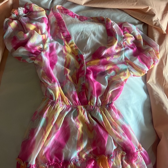 Floral Mini Dress - Picture 6 of 6